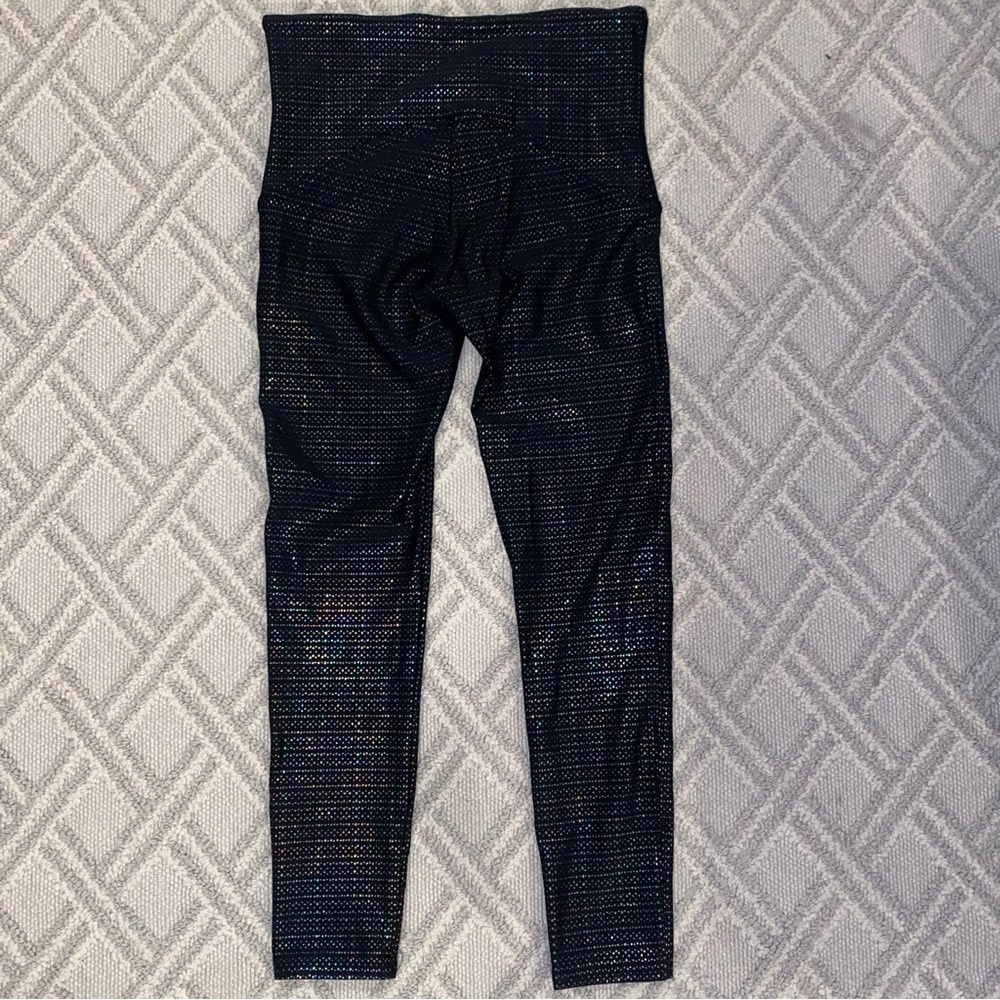 SPANX Black Iridescent Leggings - Picture 6 of 11